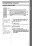 Page 3535GB
 
Playback
Listening/Watching a component
Listening to a Super Audio CD/CD
123
46
78
0/10ENTER9
SYSTEM STANDBY
TV INPUT
SLEEPDMPORT
VIDEO1 VIDEO2 BD DVD
2CH A.F.D.
RETURN/EXIT
TV CH –
PRESET –TV CH +
PRESET +
TUNING –
TVTUNING +
FM MODEREPLAY ADVANCE
MOVIE MUSIC
AMP MENU
CLEARDISPLAYMUTING
TV VOL
MASTER VOLDVD/BD
MENU
AUTO CAL
D.TUNING
D.SKIP THEATRE SAT TV SA-CD/CD TUNER
?/1
-
.H mM
Xx10
TV ?/1 
AV ?/1
MEMORY
MENU/HOMETOOLS/
OPTIONS
?/1
AUTO CAL MICSPEAKERS
(ON/OFF)
PHONESVIDEO 2 IN/PORTABLE AV IN...