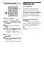 Page 6060GB
1Press AMP MENU.
“1-LEVEL” appears on the display.
2Press V/v repeatedly to select 
“6-VIDEO”.
3Press  or b to enter the 
menu.
4Press V/v repeatedly to select 
“CONTROL FOR HDMI”.
“CONTROL FOR HDMI” scrolls across 
the display, then “CONTROL” appears.
5Press  or b to enter the 
parameter.
6Press V/v repeatedly to select 
“CTRL ON”.
Control for HDMI function is activated.
Watching a DVD  
(One-Touch Play)
You can enjoy sound and image from the 
components connected to the receiver via 
HDMI...