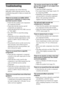 Page 54
54GB
C:\Documents and 
Settings\pc13\Desktop\JC060000_2661769142SF1000_GB\2661769142\GB06OTH_HT-SF1000-
CEL.fmmasterpage: Left
model name1[HT-SF1000] 
model name2[HT-SS1000] 2-661-769- 14
 (2)
Troubleshooting
If you experience any of the following 
difficulties while using the receiver, use this 
troubleshooting guide to help you remedy the 
problem.
There is no sound, no matter which 
component is selected, or only a very 
low-level sound is heard.
 Check that the speakers and components are connected...