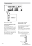 Page 8210ES
Otras conexiones
Cable de alimentación de CA
A un tomacorriente de la red
Conexión del cable de
alimentación de CA
Antes de conectar el cable de alimentación de CA
de este amplificador en un tomacorriente de la red,
conecte el sistema de altavoces al 
receptor
(consulte la página 11).
Conecte el cable (los cables) de alimentación
de CA de sus componentes de audio/vídeo a un
tomacorriente de la red.
NotaSi desconecta el cable de alimentación de CA
durante dos semanas, se borrará toda la memoria
del...