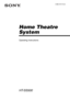 Page 1model name1[HT-SS500] 
2-682-472-11 (3)
lename[C:\Documents and Settings\pc13\Desktop\PMRF_HT-SS500\JC060000_2682472113SS500_GB\2682472113\GB01COV_HT-SS500-CEL.fm]masterpage:Right
©2006 Sony Corporation
2-682-472-11 (3)
Home Theatre 
System
Operating Instructions
HT-SS500
GB01COV_HT-SS500-CEL.book  Page 1  Thursday, June 1, 2006  10:15 AM
 