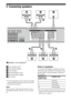 Page 1414GB
2: Connecting speakers
AFront speaker (Left)
BFront speaker (Right)
CCenter speaker
DSurround speaker (Left)
ESurround speaker (Right)
FSub woofer
a)Use the long speaker cords to connect the surround 
speakers and the short speaker cords to connect the 
front and center speakers.
Note
Do not connect or disconnect the speaker cords to 
SPEAKERS terminals while the receiver is turned 
on.
Note on speakers
To connect the speakers correctly, be sure to 
check the type of speakers by referring to the...