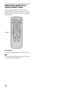 Page 3030GB
Enjoying the sound at low 
volume (NIGHT mode)
You can enjoy sound effects and to hear the 
dialog clearly even at a low volume level using 
this function. This function is useful for enjoying 
sound at night. 
Press NIGHT.
To cancel the night mode, press NIGHT again.
 You can listen to Dolby Digital sound at low volume 
by using AUDIO DRC (page 39).
Tip
VOLUME
MUTING TUNING
-
PRESET-NIGHT DISPLAYCENTER SUBWOOFER INPUT SELECTOR
AMP MENU LEVEL
DIMMER
TUNING
+
PRESET+
RETURNMENU
SOUND FIELD
NIGHT
 