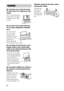 Page 44GB
Do not lean on or hang from the 
TV when the TV is placed on the 
stand.
The TV may fall from the 
stand causing an accident 
resulting in serious injury 
or death.
Do not move the stand with the 
TV or other equipment installed 
on it.
Be sure to remove 
the TV and other 
equipment when 
moving the stand. If 
you fail to do so, the 
stand may lose 
balance and topple 
over resulting in serious injury.
Do not allow the AC power cord 
(mains lead) or the connecting 
cable to be pinched between the 
TV...