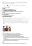 Page 111Detects the faces of your  subjects and adjusts the focus, exposure, flash settings  and
performs  image processing automatically.1.  MENU  → 
 (Camera Settings )  → [Smile/Face Detect.]  → desired setting.
Menu item details
Off: 
Does not use the Face Detection function.
On (Regist. Faces) (default setting):  
Detects the registered  face with higher priority  using [Face  Registration] .
On: 
Detects a face without giving higher priority  to the registered  face.
Smile Shutter : 
Automatically  detects...