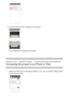 Page 1523.  Input the password that is displayed on this product.
The smartphone is connected to the product.
[186] How  to Use
Using Wi-Fi functionsConnecting this product and a Smartphone
Connecting the product to an iPhone or iPad
1 .  Select the model name  of this product (DIRECT-xxxx: xxxx) on the Wi-Fi setting  screen
of your  iPhone or iPad. 