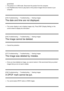 Page 207guaranteed.
The product is in USB mode. Disconnect  the product from the computer.
Use PlayMemories Home to play back on this product images that are  stored on your
computer.
[275] Troubleshooting
TroubleshootingViewing  images
The date and time are not displayed.
The screen  display is set to display images only. Press DISP (Display Setting)  on the
control  wheel to display the information.
[276] Troubleshooting
TroubleshootingViewing  images
The image cannot be deleted.
Cancel the protection.
[277]...