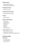 Page 8Deleting images
Deleting a displayed image [144]
Deleting multiple  selected images [145]
Playing back movies
Playing back movies [146]
Viewing panoramic images
Playing back panoramic images [147]
Printing
Specify Printing [148]
Using viewing functions
View Mode  [149]
Display Rotation [150]
Slide Show  [151]
Rotate [152]
Protect  [153]
4K Still Image PB [154]
Viewing images on a TV
Viewing  images on an HD  TV [155]
Viewing  images on a “BRAVIA” Sync-compatible TV [156]
Changing settings
Setup menu...