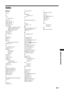 Page 3535 GB
Additional Information
Index
Numerics
16:9 14
4:3
 14
A
Aerial
connecting
 4
AFT 25
Audio Filter
 25
Audio Language
 28
Audio Type 28
Auto Start-up
 24
Auto Tuning
analogue and digital channels
 6
analogue channels only
 24
digital channels only
 27
Auto Volume 21
AV Preset
 24
AV2 Output
 22
B
Backlight 20
Balance
 21
Bass 21
Batteries
inserting into the remote
 4
Brightness 20
C
CA Module Set-up 28
Category list
 15
Channels
auto-tuning
 6
selecting
 13
Skip 26
Clock Set
 23
Colour
 20
Colour...