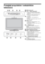 Page 8012 
PL
Przegląd przycisków i wskaźników 
telewizora
1MENU (strona 19)
2/  – Wybór wejścia/OK
• W trybie TV (strona 18): Wybór sygnału 
wejściowego z urządzenia podłączonego do 
gniazd TV.
• W menu TV: Wybór opcji lub menu oraz 
potwierdzenie wybranych ustawień.
32 +/-/
G/g
•Zwiększenie (+) lub zmniejszenie (-) 
głośności.
• W menu TV: Przewinięcie opcji w lewo (
G) 
lub w prawo (
g).
4PROG +/-/
F/f
• W trybie TV: Wybór następnego (+) lub 
poprzedniego (-) kanału.
• W menu TV: Przewinięcie opcji w górę (...