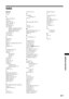 Page 3535
 GB
Additional Information
IndexNumerics14:9
 14
4:3 14
AAerial, connecting
 4
AFT
 26
Audio Filter
 26
Audio Language
 29
Audio Type
 29
Auto Start-up 25
Auto Tuning
analogue and digital channels
 6
analogue channels only
 25
digital channels only
 28
Auto Volume
 21
AV Preset
 25
AV2 Output 23
BBacklight
 20
Balance 21
Bass
 21
Batteries, inserting into the remote
 4
BBE
 21
Brightness
 20
CCA Module Set-up
 29
Category list
 15
Channels
auto-tuning
 6
selecting
 13
Skip
 27
Clock Set 24
Colour
 20...