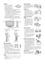 Page 88 GBVentilation Never cover the ventilation 
holes or insert anything in the 
cabinet. It may cause 
overheating and result in a fire.
 Unless proper ventilation is 
provided, the TV set may gather dust and get dirty. For 
proper ventilation, observe the following:
– Do not install the TV set turned backwards or sideways. 
– Do not install the TV set turned over or upside down. 
– Do not install the TV set on a shelf or in a closet. 
– Do not place the TV set on a rug or bed. 
– Do not cover the TV set...