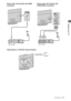 Page 77
Setting up your TV
Shown with a Set Top Box with HDMI 
connectionShown with a Set Top Box with 
COMPONENT connection
Cable System or VHF/UHF Antenna System
Set Top BoxSet Top Box
Cable
or
Antenna
(Continued)
 