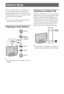 Page 2020GB
When you connect this TV to the Internet, you 
can enjoy multiple functions: displaying a 
photograph that shows its location on the map, 
enjoying Internet video, etc. For details on the 
functions, refer to the i-Manual.
~
You will need to contract with an Internet service 
provider to connect to the Internet.
Preparing a wired network
~
For LAN connections, use a Category 7 cable (not 
supplied).
Preparing a wireless LAN
Wireless LAN Ready lets you easily access the 
Internet and your home...