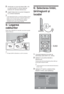 Page 1486 RO
2Introduceţi un șurub de fixare (M4 × 20, 
nu este furnizat) în orificiul destinat 
acestuia din carcasa televizorului.
3Legaţi holzșurubul și șurubul hexagonal 
cu o sfoară rezistentă.
z• Un kit op ional de la Sony, cu curele de sus inere, folosit 
pentru a fixa bine televizorul. Contacta i centrul Sony 
pentru service, cel mai aproape de dvs., pentru a 
achizi iona un kit. S ave i la îndemân numele 
modelului televizorului, pentru referin .
5: Legarea 
cablurilor
Pute i lega cablurile...