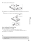 Page 5353
Other Information
3Adjust the angle of the Mounting Hook.
4Align the holes on the right Mounting Hook with the corresponding holes on the rear of the 
TV.
Secure them to the TV using two screws (supplied with SU-WL100).
Step 6: Installing the TV on the Base Plate
Refer to the Instructions for SU-WL100.
1Connect the cables to the corresponding inputs on the rear of the TV.
For details on the cable connection, see “Connecting Other Equipment” on page 13.
2Install the TV onto the Base Plate.
Mounting...