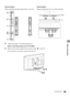 Page 4949
Other Information3Adjust the angle of the Mounting Hook.
Refer to the Instructions for SU-WL500.
4Remove the screws guided by the arrow marks   of the TV.
Do not remove any other screws from the TV.
Screw location
When installing the Mounting Hooks on the TV.
Hook location
When installing the TV onto Base Bracket.
Wall
TV
(Continued)
 