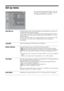 Page 2626 GB
Set-up menu
You can select the options listed below on the “Set-
up” menu. To select options in “Settings”, refer to 
“Navigating through menus” (page 20).
Auto Start-upStarts the initial set-up to select the language and country/region, and tune in all 
available digital and analogue channels. 
Usually, you do not need to do this operation because the language and country/
region will have been selected and channels already tuned when the TV was first 
installed (page 5). 
However, this option...