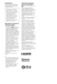 Page 202ES
IntroducciónGracias por elegir este producto Sony. 
Antes de utilizar el televisor, lea este 
manual atentamente y consérvelo para 
consultarlo en el futuro.
Nota sobre la función de 
Televisión digital
 Toda función relacionada con la 
Televisión digital ( ) sólo funcionará 
en los países o zonas donde se emitan 
señales digitales terrestres DVB-T 
(MPEG-2 y H.264/MPEG-4 AVC) o 
donde pueda acceder a un servicio de 
cable DVB-C (MPEG-2 y H.264/MPEG-
4 AVC) compatible. Compruebe con su 
distribuidor...