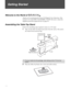 Page 1010
Getting Started
Welcome to the World of ®
Thank you for purchasing this Sony LCD Digital Color Television. This 
manual is for model KDL-32L4000/KDL-37L4000. Be sure to check the 
supplied accessories against the list on page 39.
Assembling the Table-Top Stand
Follow the assembling steps required to place on a TV stand.
1Take out the Table-Top Stand and screws from the carton. The screws 
are found in the accessory bag.
2Place the Table-Top Stand onto a level and stable surface.
Put your hands into...