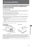 Page 13731 PL
Informacje dodatkowe
Informacje dodatkowe
Instalowanie elementów dodatkowych 
(uchwyt ścienny)
Informacja dla Klientów:
Do ochrony tego produktu i ze wzgl
dów bezpieczestwa Sony zaleca, aby instalacja telewizora 
zostaáa wykonana przez dystrybutorów Sony lub przez licencjonowanych wykonawców. Nie 
nale*y wáasnor
cznie wykonywaü instalacji telewizora.
Informacja dla dystrybutorów Sony i wykonawców:
Nale*y zwróciü szczególn uwag
 na zachowanie wymogów bezpieczestwa podczas instalacji,...