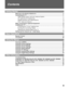 Page 99
Contents
Getting Started
Welcome to the World of  ............................................................................. 11
Connecting the TV ......................................................................................................... 11
Cable System and/or VHF/UHF Antenna System .....................................................11
HD Cable Box/HD Satellite Box ................................................................................ 12
Satellite Receiver and...