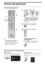 Page 628IT
Visione del televisore
Visione dei programmi
Uso delle funzioni del televisore
Pulsante HOME
Premere per visualizzare le varie opzioni di 
funzionamento e schermate di impostazione.Pulsante OPTIONS
Premere per visualizzare varie funzioni utili in 
base al segnale di ingresso o ai contenuti 
selezionati.
z
I tasti 5, N, PROG + e AUDIO del 
telecomando sono provvisti di un 
riferimento tattile (pallino sporgente). 
Questi pallini sono utili durante l’uso del 
televisore per individuare i tasti....