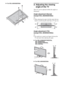 Page 1010GB
BFor KDL-26/24/22EX32x
2: Adjusting the viewing 
angle of the TV
This TV can be adjusted within the angles as 
illustrated.
Angle adjustment (Swivel) 
(except KDL-26/24/22EX32x)
~
When adjusting the angle, hold the stand with one 
hand to avoid having the stand slip or TV tip over.
Angle adjustment (Tilt) 
(except KDL-46/40/32CX52x)
~
Be careful not to pinch your fingers between the 
TV and stand when adjusting the angle. 
BFor KDL-55/46/40/37/32EX72x, 
KDL-46/40HX72x, 
KDL-46/40/37/32EX52x,...