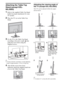 Page 44GB
Setting Up
Attaching the Table-Top 
Stand (except KDL-
60LX903)
1Refer to the supplied Table-Top Stand 
leaflet for proper attachment for some 
TV models.
2Place the TV set on the Table-Top 
Stand.
3Fix the TV to the Table-Top Stand 
according to the arrow marks   that 
guide the screw holes using the 
supplied screws.
~
If using an electric screwdriver, set the tightening 
torque at approximately 1.5 N·m {15 kgf·cm}.
4After all the screws have been 
tightened, attach the supplied stand rear 
cover...