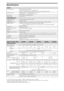 Page 2020
Specifications
*1 For LAN connections, use a Category 7 10BASE-T/100BASE-TX cable (not supplied).
*2 Download Acquisition Mode (DAM) is used for software updates and/or collecting data for TV Guide On Screen.
 Optional accessories availability depends on its stock.
 Design and specifications are subject to change without notice.
System
Television system NTSC: American TV standard 
ATSC (8VSB terrestrial): ATSC compliant 8VSB
QAM on cable: ANSI/SCTE 07 2000 (Does not include CableCARD functionality)...