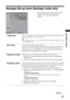 Page 2929
 GB
Using MENU Functions
Analogue Set-up menu (Analogue mode only)
You can change/set the analogue settings using the 
Analogue Set-up menu. To select options in 
“Settings”, see “Navigating through menus” 
(page 20).
1 Digit Direct
When “1 Digit Direct” is set to “On”, you can select an analogue channel using one 
preset number button (0 - 9) on the remote.NoteWhen “1 Digit Direct” is set to “On”, you cannot select channel numbers 10 and above entering 
two digits using the remote.
Auto Tuning
Tunes...