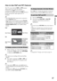 Page 2727
Getting Started
How to Use P&P and PIP Features
This TV comes with the P&P and PIP features 
which allow you to view two pictures 
simultaneously. P&P (picture and picture) 
provides two windows side by side. PIP (picture in 
picture) provides PC input signal and TV 
channels.
~
 The VHF/UHF/CABLE input must be connected to 
use the P&P/PIP feature.
 These features are not available when the Parental 
Lock settings are set to block programs by ratings. If 
channel blocking is set, these features can...