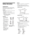 Page 88 GB
Safety information
Installation/Set-up
Install and use the TV set in accordance with the 
instructions below in order to avoid any risk of fire, 
electrical shock or damage and/or injuries.
Installation
 The TV set should be installed near an easily accessible 
mains socket.
 Place the TV set on a stable, level surface.
 Only qualified service personnel should carry out wall 
installations.
 For safety reasons, it is strongly recommended that you 
use Sony accessories, including:
– Wall-mount...