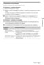 Page 3111IT
Informazioni utili
Informazioni utili
Risoluzione dei problemi
Verificare se l’indicatore 1 (standby) lampeggia in rosso.
Se l’indicatore 1 (standby) lampeggia
La funzione di autodiagnostica è attivata. 
1Annotare il numero di lampeggi dell’indicatore 1 (standby) tra una pausa di tre secondi 
e l’altra.
Per esempio, può capitare che l’indicatore lampeggi tre volte, quindi ci sia una pausa di tre 
secondi, seguita da altri tre lampeggi, ecc.
2Premere 1 sul televisore per spegnerlo, scollegare il cavo...