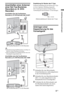 Page 55DE
Aufstellung und Grundeinstellungen
Anschließen einer Antenne/
einer Set-Top-Box/eines 
Recorders (z. B. DVD-
Recorder)
Anschließen einer Set-Top-Box/eines 
Recorders (z. B. DVD-Recorder) über SCART
Schrauben Sie den Satellitenstecker vorsichtig von 
Hand ein. Kein Werkzeug verwenden.
Beim Anschließen der Satellitenantenne muss das 
Fernsehgerät ausgeschaltet sein.
Anschließen einer Set-Top-Box/eines 
Recorders (z. B. DVD-Recorder) über HDMI
Empfehlung für Stecker des F-Typs
Folgende Empfehlung für...