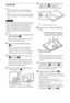 Page 1818GB
SU-WL700
~
Remove the bottom cover and terminal cover 
when installing on a wall (KDL-52/40NX803 
only).
Be sure to use the black spacers supplied with the 
TV when installing on a wall (KDL-52/40NX803 
only).
Be sure to install the Wall-Mount Bracket securely 
to the wall following the instructions in this as well 
as the manual provided with the Wall-Mount 
Bracket. The numbers given in the parentheses 
indicate the installation steps described in the 
instruction manual provided with Wall-Mount...