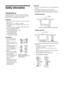 Page 88 GB
Safety information
Installation/Set-up
Install and use the TV set in accordance with the 
instructions below in order to avoid any risk of fire, 
electrical shock or damage and/or injuries.
Installation
 The TV set should be installed near an easily accessible 
mains socket.
 Place the TV set on a stable, level surface.
 Only qualified service personnel should carry out wall 
installations.
 For safety reasons, it is strongly recommended that you 
use Sony accessories, including:...