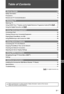 Page 33 GB
Table of Contents
Start-up Guide 4
Safety Information ............................................................................................................................ 9
Precautions ..................................................................................................................................... 11
Remote and TV Controls/Indicators ............................................................................................. 12
Watching TV
Watching TV...