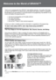 Page 88
Welcome to the World of BRAVIA™
The Four Steps to Full HD Experience: Set, Sound, Source, and Setup
Thank you for purchasing this Sony BRAVIA™ high-definition television. The quality of the image 
you see on your BRAVIA TV is only as good as the quality of the signal it receives. To experience 
the full detail of your new BRAVIA TV, you need access to HD programming. Your BRAVIA TV can 
receive and display HD programming from:
 Over-the-air broadcasting via HD-quality antenna
 HD cable subscription
 HD...