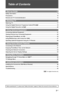 Page 3
3 GB
Table of Contents
Start-up Guide  4
Safety Information ............................................................................................................................ 9
Precautions .................................................................................................................... ................. 10
Remote and TV Controls/Indicators ............................................................................................. 1 2
Watching TV
Watching TV...