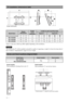 Page 50
50 GB
Unit: mm
Figures in the above table may differ slightly depending on the installation.
The wall that the TV will be installed on should be capable of supporting a weight of at least four times that of 
the TV. Refer to “Specifications” (page 51) for its weight.
TV installation dimensions table
Model Name
Display 
dimensionsScreen  centre 
dimensionLength for each mounting angle
Angle (0 °)Angle (20 °)
AB C DEFGH
KDL-55X45001,486 803 25 429 207 454 766 484
KDL-46X45001,259 685 84 429 204 411 656...