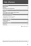 Page 3
3 GB
Table of Contents
Start-up Guide  4
Safety Information ............................................................................................................................ 9
Precautions .................................................................................................................... ................. 10
Remote Control and TV Controls/Indicators................................................................................ 12
Watching TV
Watching TV...