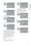 Page 7
7 GB
Start-up Guide
4
5
Select “Home” for the best TV settings to 
use the TV in the home.
6
Make sure that the aerial is connected.
7
When you select “Cable”, we recommend 
that you select “Quick Scan” for quick 
tuning. Set “Frequency” and “Network 
ID” according to the information supplied 
from your cable provider. If no channel is 
found using “Quick Scan”, try “Full 
Scan”(though it may take some time).
For a list of compatible cable providers, 
refer to the support web site:...