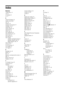 Page 5050 GB
Index
Numerics
1 Digit Direct 35
14:9 17
4:3 Default 29
4:3
 17
A
Advanced Settings 26
Aerial, connecting
 5
AFT 36
All Reset 32
Analogue Set-up menu
 35
Analogue Text 17
Audio Filter 36
Audio Language
 38
Audio Out 32
Audio Type 38
Auto Adjustment
 41
Auto Clock Set 18, 22
Auto Format 29
Auto Start-up
 31
Auto Tuning
analogue and digital channels
 7
analogue channels only
 35
digital channels only 39
Auto Volume 27
AV Preset
 33
AV Set-up menu 33
AV2 Output
 33
AV7 Input 33
B
Backlight 24, 40...