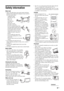 Page 99 GB
Safety information
Mains lead
 Observe the followings to prevent the mains lead being 
damaged. If the mains lead is damaged, it may result in a 
fire or an electric shock.
– Unplug the mains 
lead when moving 
the TV set.
– When you 
disconnect the 
mains lead, 
disconnect it from 
the mains socket first.
– Be sure to grasp the plug when 
disconnecting the mains lead. Do 
not pull on the mains lead itself.
– Do not pinch, bend, or twist the 
mains lead excessively. The core 
conductors may be...