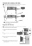 Page 10914
Conexión de la antena y del vídeo
Sujeción del televisor
Como medida de seguridad, le recomendamos que fije el televisor a la pared, o a una columna, 
etc...utilizando los accesorios de anclaje suministrados.
1 Extraiga los dos tornillos colocados en la parte trasera del 
aparato.
2 En lugar de los tornillos, coloque los accesorios de 
anclaje.
3 Fije un soporte de pared (no suministrado) a una pared 
sólida o columna.
4 Pase una cadena o cuerda resistente por ambos orificios de
los accesorios de...