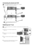 Page 1414
Connecting the Aerial and VCR
Stabilizing the TV set
After setting up, secure the TV set to a wall, pillar, etc, using the supplied anchor attachments, for safety 
purposes.
1 Remove the two screws attached to the upper rear side
of the TV set.
2 Replace the two screws with the two supplied anchor 
attachments.
3 Secure a wall anchor bracket (not supplied) to a solid wall or 
pillar.
4 Pass a strong cord or chain through both holes of the anchor
attachments and then secure to a wall or pillar, etc....