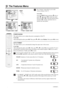 Page 2222
The Features Menu
The “Features” menu allows you to alter 
various settings of the TV.
To do this: 
Press the MENU button and press 
v twice to 
select  , then press OK to enter this menu. 
Next, press 
v or V to select the desired option 
and press OK. Finally, read below how to 
operate into each option.
POWER SAVING
This option allows you to reduce the power consumption of this TV.
To  d o  t h i s :
After selecting the option, press OK. Then, press 
v or V to select Reduce. Next, press OK to...