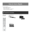 Page 1234
Guia de Início Rápido
Está secção irá ajudá-lo a:
-Inserir as pilhas no telecomando,
-Retirar a cobertura traseira,
-Ligar um cabo de antena e um videogravador,
-Sintonizar automaticamente o televisor,
1 Cabo de alimentação  
(Tipo C-6):1 Adaptador:1 Telecomando
(RM-Y1108):
  2 Pilhas (tipo AA):                            
Guia de Início Rápido
Acessórios fornecidos1
 