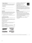 Page 22
CAUTION
To prevent electric shock and blade exposure, do not use 
this polarized AC plug with an extension cord, receptacle or 
other outlet unless the blades can be fully inserted. 
❑Operate the TV only on 110-240 V AC.
❑Avoid operating the TV at temperatures below 41°F 
(5°C).
Licensing InformationMacintosh is a trademark of Apple Inc., registered in the U.S. and 
other countries.
HDMI, the HDMI logo and High-Definition Multimedia Interface 
are trademarks or registered trademarks of HDMI Licensing,...